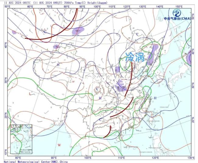 “冷涡蓝”装点北京天空 高颜值蓝天白云在线